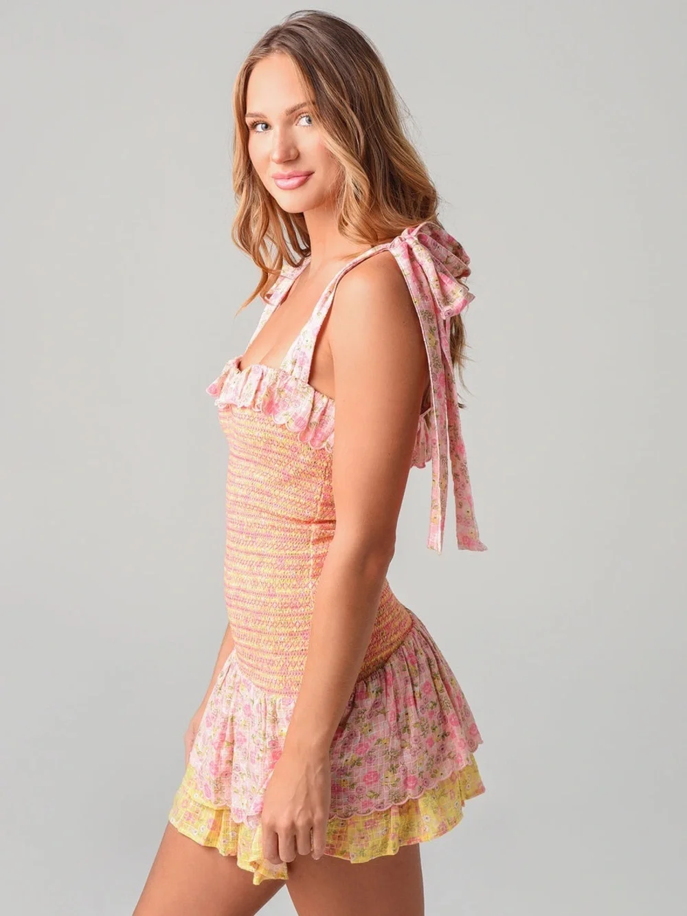 Loveshack Fancy Aya Dress Medium